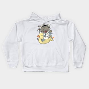 CAT SPACE Kids Hoodie